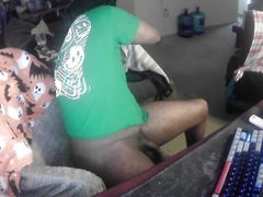 DILF DADDY CAUGHT JERKING ON CAM!!!