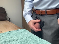 Businessman Rapid Lubricant Getting Off