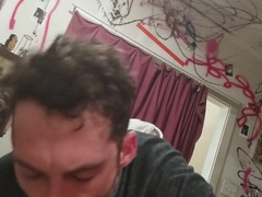 Ample lollipop suck