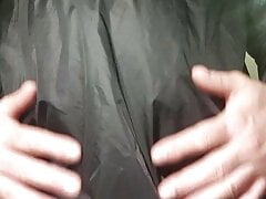 love this rustle shiny nylon jacket