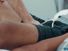 Massive man rod homo multiracial fuck-fest and jizz flow