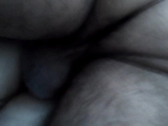 Amateur hunk with a big cock gets bareback pounded by his horny friend