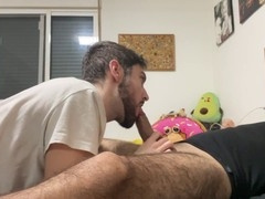 Actually young boy sucking big cock
