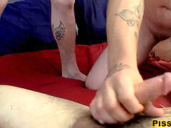 Getting off, gay cumshot, big cock