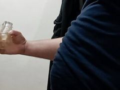 bearded boy solo masturbation hairy cock