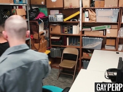 Security officer destroys young Latino shoplifters ass