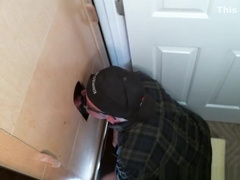 Thick Cock First Time Gloryhole Experience