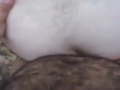 Now this is a bear who knows how to fuck in the woods