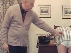 Headmaster cane boy for smoking. 2