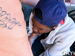 Black And White Homo Fuck-A-Thon