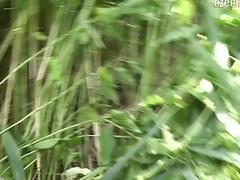 Charming Czech twink with a cute hairdo gets an outdoor fuck
