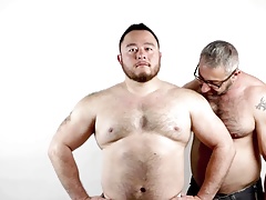 two muscle men