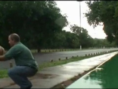 daddy and guy fucking outdoor near road 7