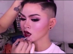 Asian Princess: Emo Crossdresser's Vintage Webcam Show