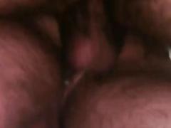 Frat boys make a huge mess during bareback fucking