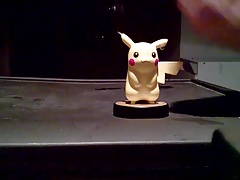 Pikachu Amiibo SoF Bukkake