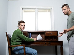 Donte Thick and Nicholas Ryder fuck instead of filing taxes