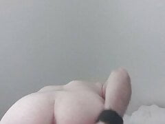 Extra Huge Anal Beads Insertion