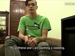 Geeky dude in debt gets drilled hard in a POV anal video