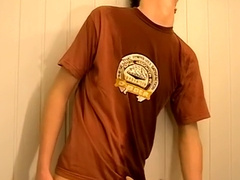 Naughty twunk indulges in hot oral action and golden shower from kinky boyfriend