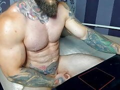 Hot BodyBuilder Muscle Masturbation - Special