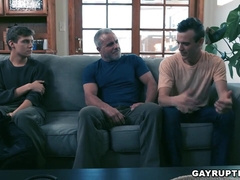 Masturbate Bailey loses his innocence to his dads greatest buddy (Something serious)