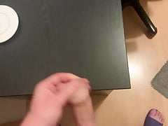 Cum on Desk