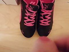 sneaker cumshot