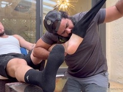 Mature babe takes on deep throat and anal invasion with a big ass