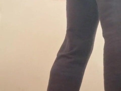 Insane in Fitting Bedroom - Wanking Thick Man rod Until Enormous Cum shot Nearly Caught Risky
