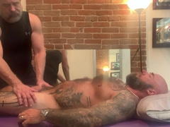 Softcore rubdown with Jim Love and Jason Collins