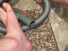 vacuum cleaner gargle my nutsack and super hot sweet jism
