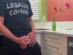 An Open Bathroom Is An Invite To Jack Hard-Core Harold’s Fat Fuck-Stick