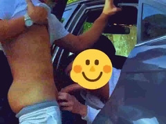 Venezuelan cruising fuckin' passive Colombian outdoors in truck