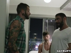 Hot Threesome Sex Of And - Johnny Hill, Drew Dixon And Draven Navarro