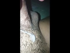 He shoots his biggest huge cumshot fountain