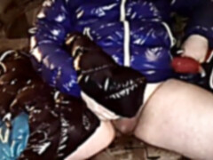 Gay fat cock, small cock masturbation, sex toy