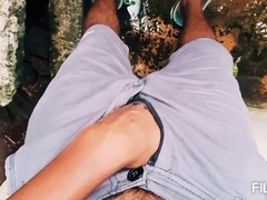 Bondage, outdoor, inexperienced