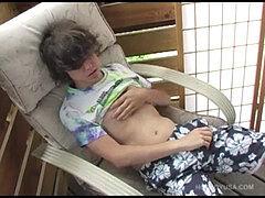 twink Tristan Tyler hits His Meat