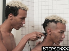 Teaching my stepson Alex Meyer some defensive moves including horny ones 2