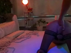 amateur blindfolded, bound, bb fuck, fist and cumswallow