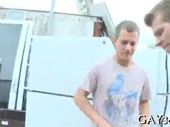 2 homosexuals have ultra-cute lovemaking