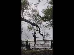 Public Jerk Off At The Lake New Speedoes