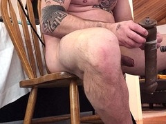 Homemade gay, anal toys, straight boy