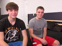 Brady Bennett First-ever Time Getting Deep throated