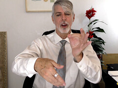 Therapist Richard Lennox guides a virgin to unleash his desires during a session