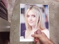 Dakota Fanning Cum Tribute 018