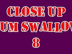 Close Up Cum Swallow 8