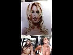 Cock tribute and piss tribute (wanking on celebrities pics)