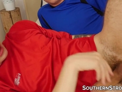 Naughty teen Curtis Cameron ass pumping tightened bareback hardcore